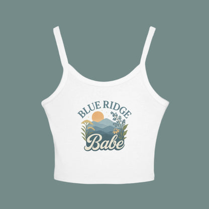 Blue Ridge Babe Spaghetti Strap Tank Top, Summer Shirt, Casual Top, Vacation Wear, Festival Outfit, Gift for Her
