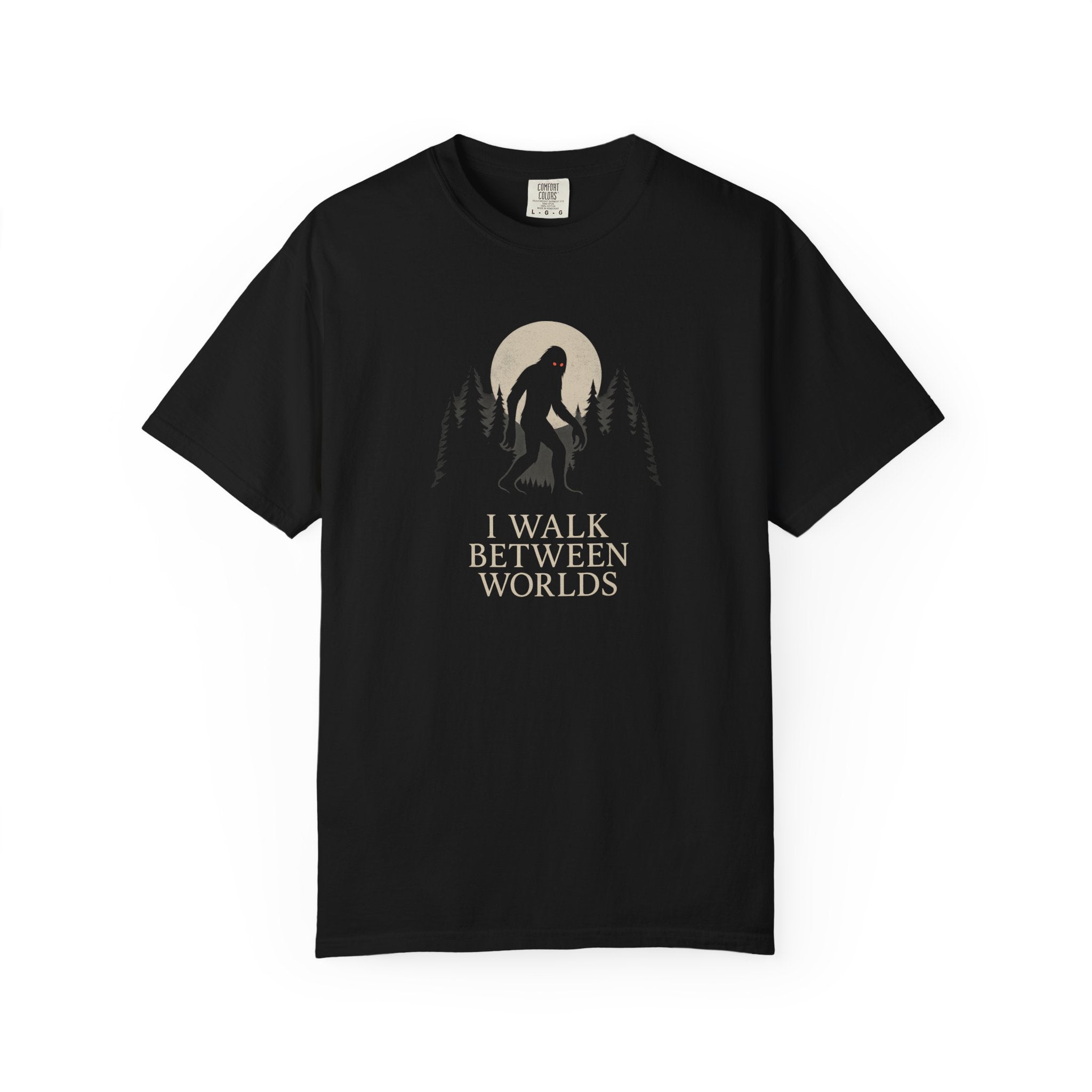 Skinwalker Forest Tee – I Walk Between Worlds – Cobalt Threads