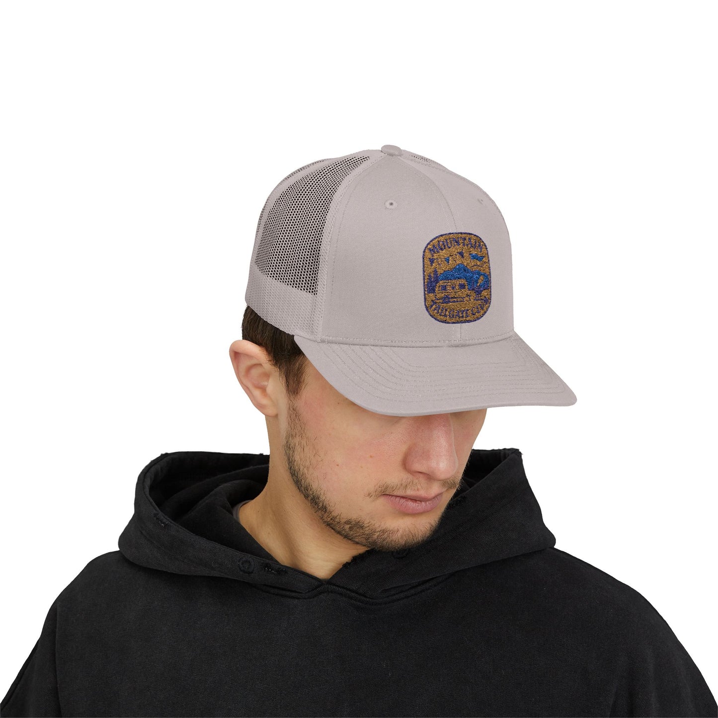 Mountain Tailgate Club Trucker Cap - Embroidered Snapback