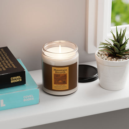 Soy Candle, Mountain Hearth Cinnamon Vanilla Scent, Cozy Evening Relaxation, Home Fragrance, Aromatherapy Candle, Gift for Her