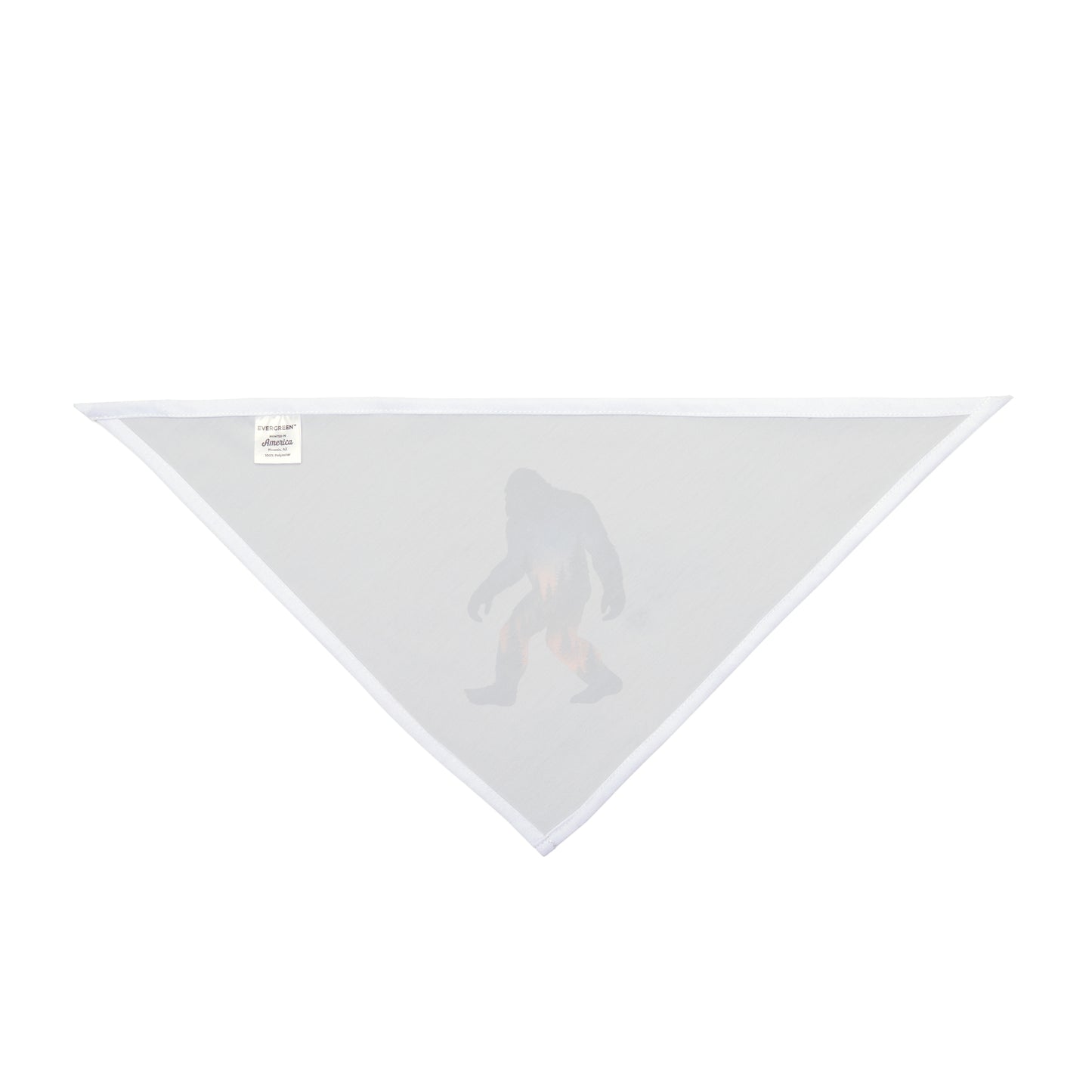 Dog Bandana Big Foot Night Sky Silhouette Pet Scarf