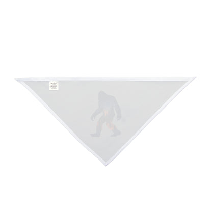 Dog Bandana Big Foot Night Sky Silhouette Pet Scarf
