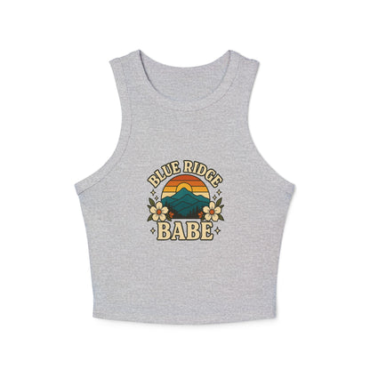 Women's Vintage Graphic Tank Top - Blue Ridge Babe, Summer Fashion, Boho Style, Festival Wear, Outdoor Adventures, Gift for Her