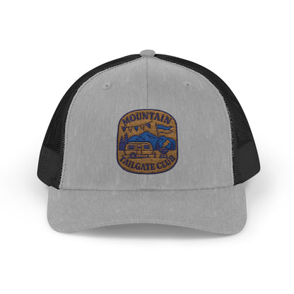 Mountain Tailgate Club Trucker Cap - Embroidered Snapback