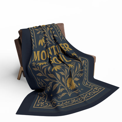 🟡 Mountaineer Soul Fleece Blanket – Cozy West Virginia Pride Throw 💙