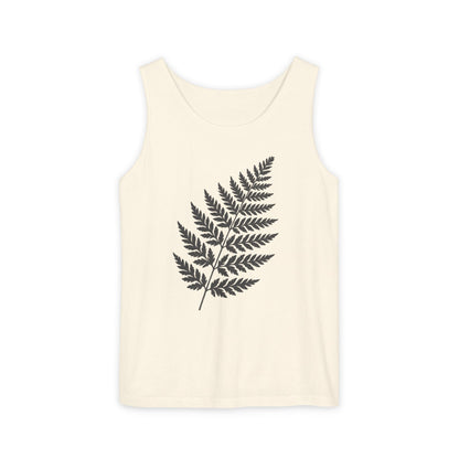 Wild Fern Tank | Nature-Inspired Botanical Print Shirt