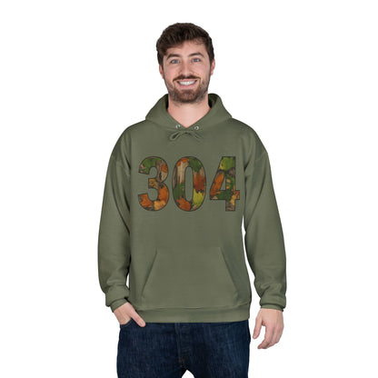 Camo '304' Hoodie — Camouflage Block Number Pullover