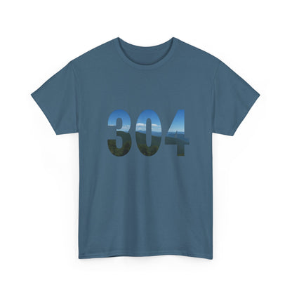 📞🌄 304 West Virginia Area Code Tee | Mountain Roots, Small Town Pride 🤍🌿