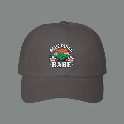 Classic Blue Ridge Babe Dad Cap, Dad Hat, Summer Accessory, Gift for Her, Outdoor Style, Casual Fashion