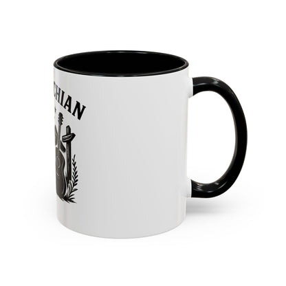 Coffee Mug, Appalachian Outlaw Design, Father's Day Gift for Dad or Grandaddy, 11oz, 15oz, Gift for Him, Mountain Coffee Cup, Country Mug,