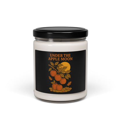 Under the Apple Moon Scented Soy Candle, Cozy Home Decor, Fall Gift, Relaxation Candle, Autumn Aromatherapy, Thanksgiving Decor