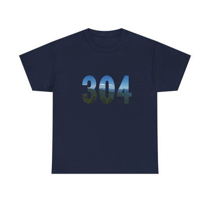 📞🌄 304 West Virginia Area Code Tee | Mountain Roots, Small Town Pride 🤍🌿