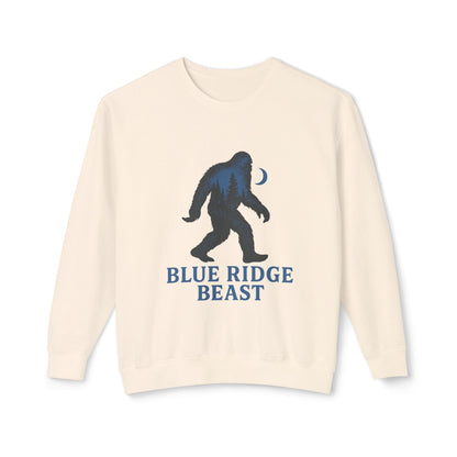 Blue Ridge Big foot Sweatshirt, Cozy Crewneck for Nature Lovers, Gift for Adventurers, Sasquatch Pullover for Outdoor Enthusiasts