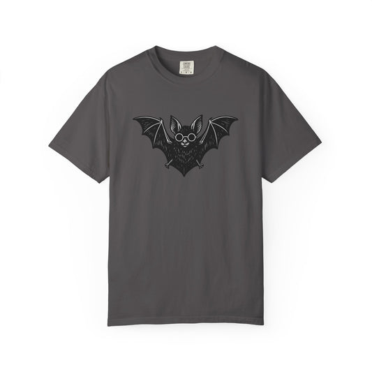 Gothic Bat and Candle Arch T-shirt- Prince of Darkness Tee | Unisex