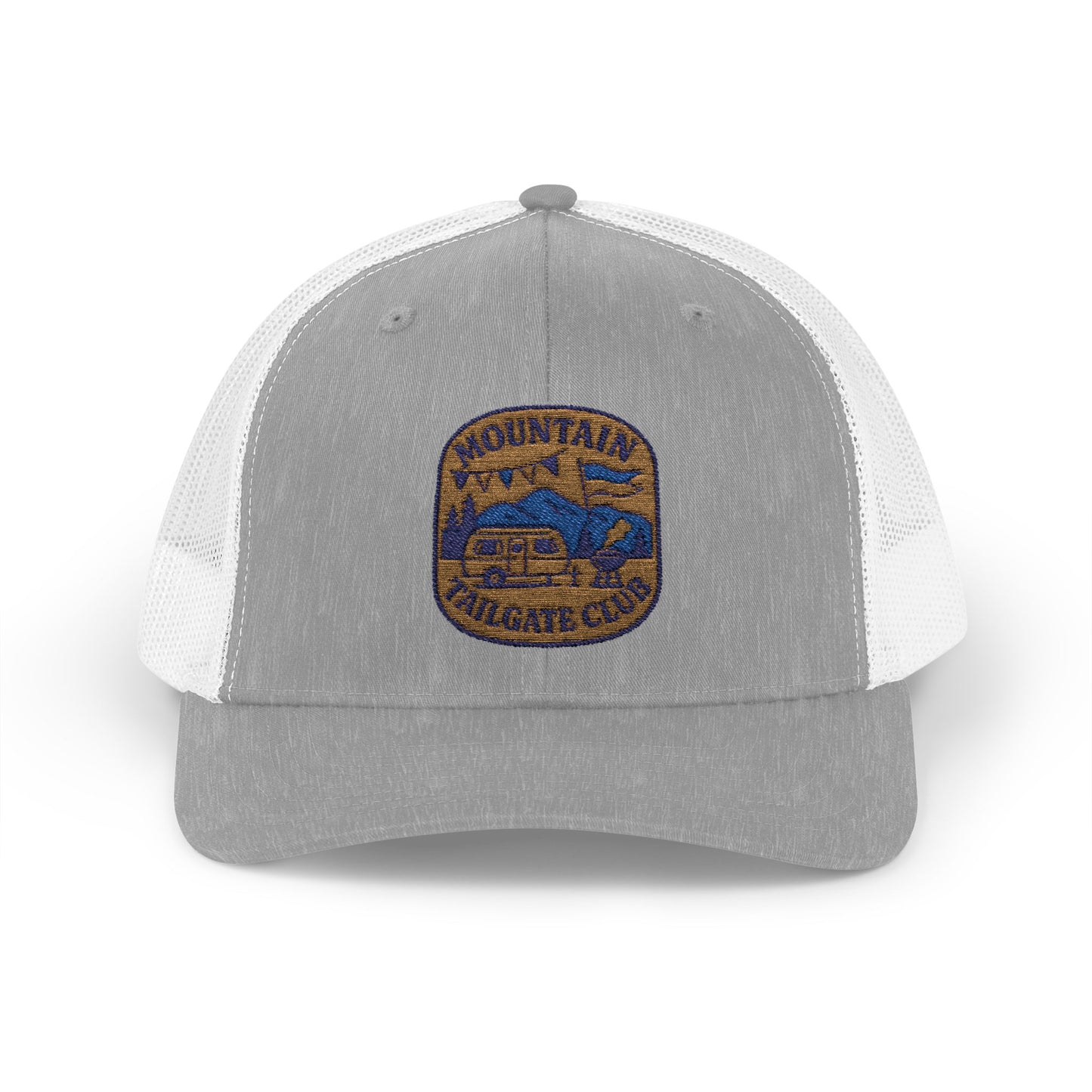Mountain Tailgate Club Trucker Cap - Embroidered Snapback