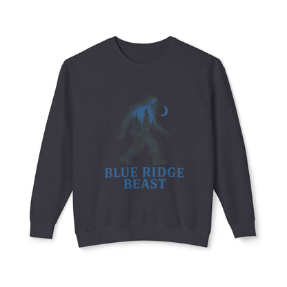 Blue Ridge Big foot Sweatshirt, Cozy Crewneck for Nature Lovers, Gift for Adventurers, Sasquatch Pullover for Outdoor Enthusiasts