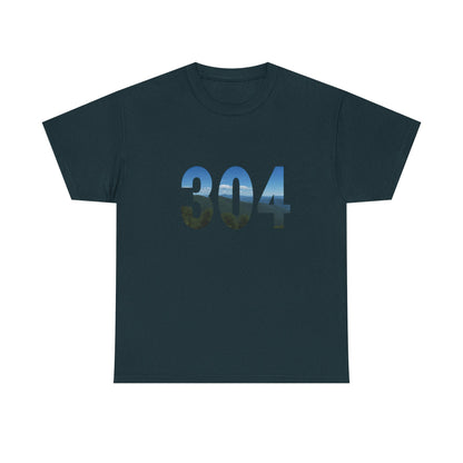 📞🌄 304 West Virginia Area Code Tee | Mountain Roots, Small Town Pride 🤍🌿