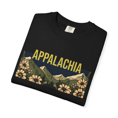 Boho Appalachian Moon Phases T-Shirt, Nature Lover Tee, Outdoor Adventure Apparel, Gift for Hikers, Festival Wear, Eco-Friendly Fashion