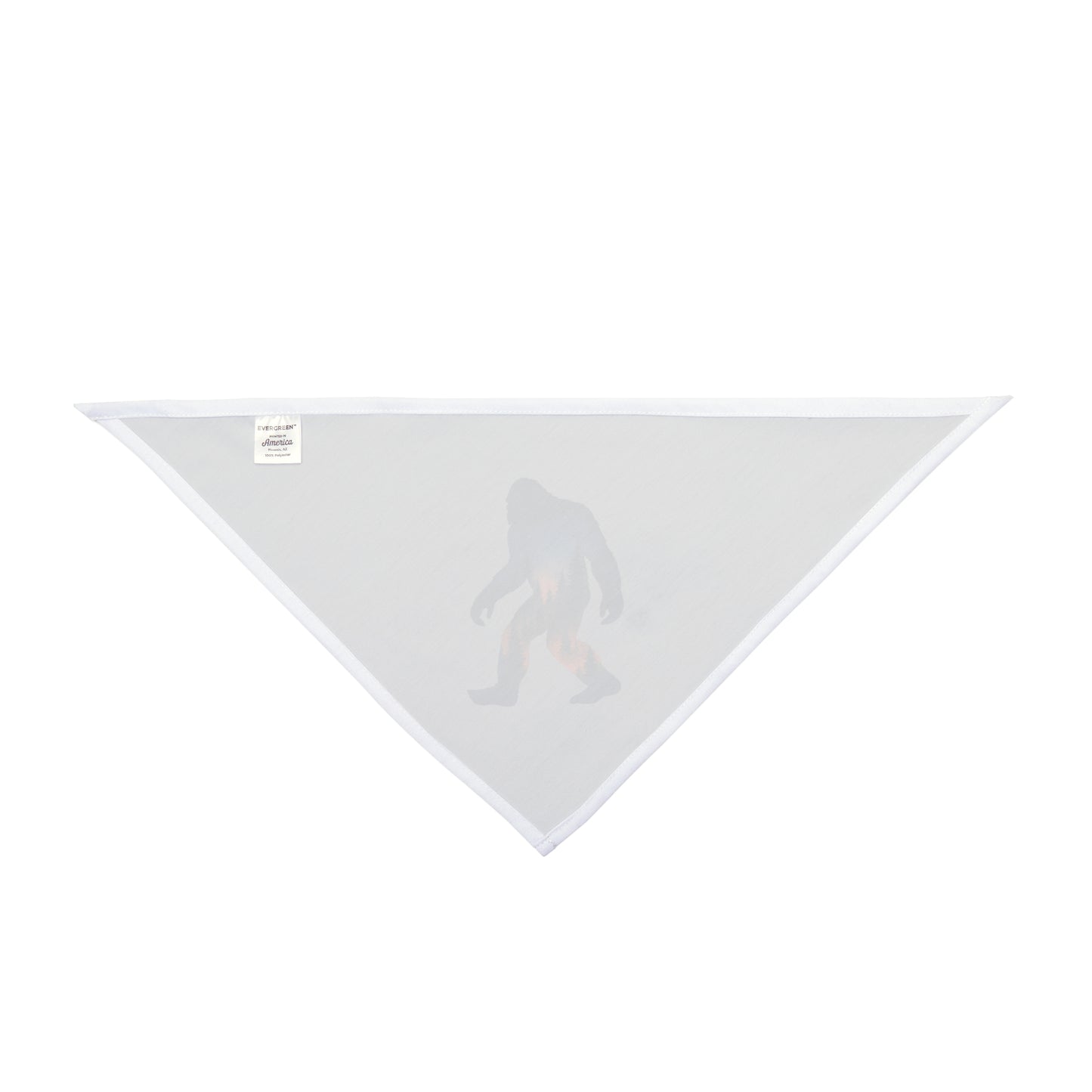 Dog Bandana Big Foot Night Sky Silhouette Pet Scarf