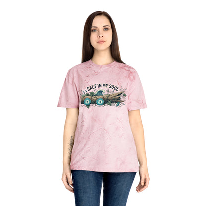 Salt in My Soul Tie-dyed Beach Tee