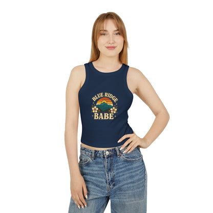 Women's Vintage Graphic Tank Top - Blue Ridge Babe, Summer Fashion, Boho Style, Festival Wear, Outdoor Adventures, Gift for Her