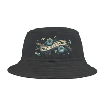 Salt in My Soul Bucket Hat 🌊🌸 | Coastal Vintage Style