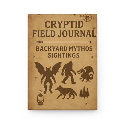 Cryptid Field Journal – Backyard Mythos Sightings Notebook