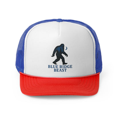 Vintage Trucker Caps - Retro Style Big Foot Hat, Distressed Baseball Cap, Hipster Sasquatch Headwear, Dad Hat, Snapback Cap