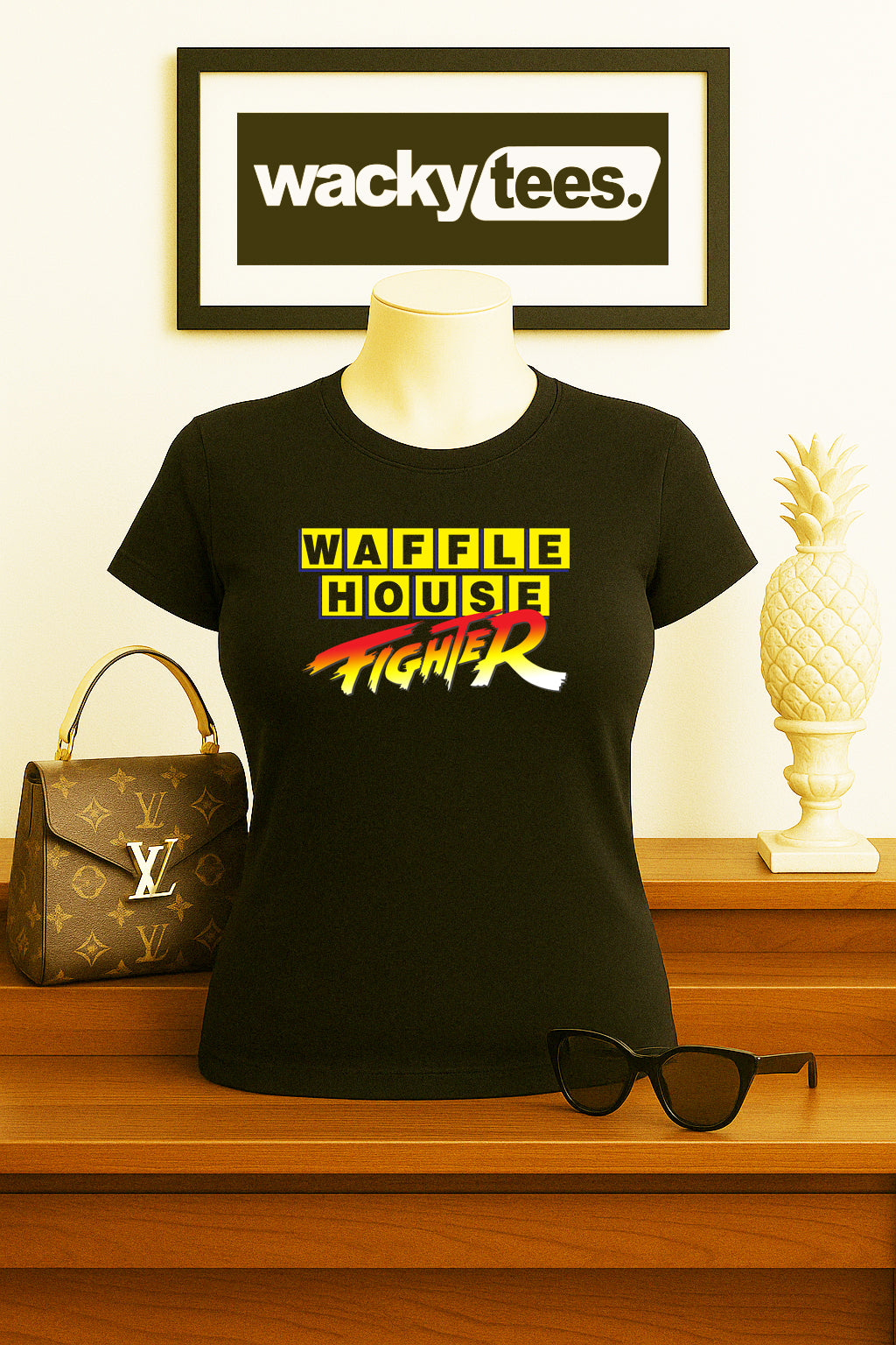 Waffle House Fighter Tee