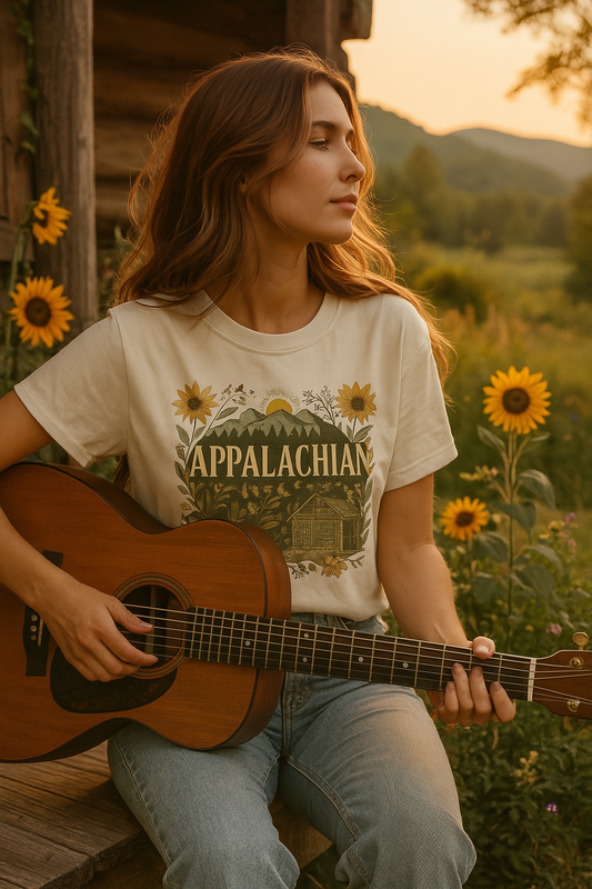 Appalachian Views Oversized Tee | Mountain Magic & Laid-Back Comfort 🌲🎒