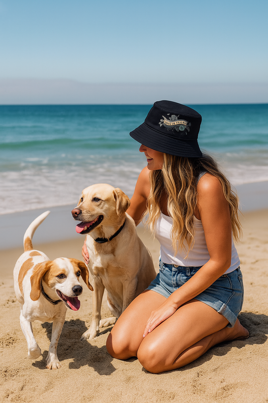 Salt in My Soul Bucket Hat 🌊🌸 | Coastal Vintage Style