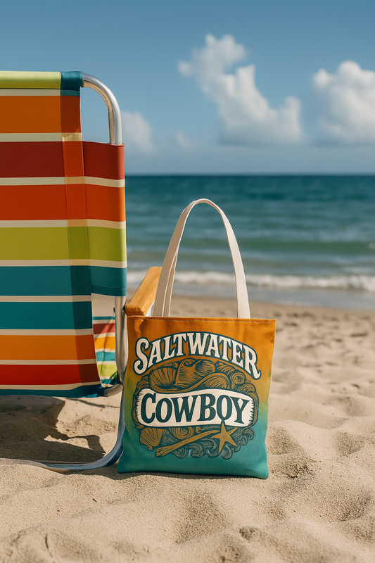 Saltwater Cowboy Beach Bag