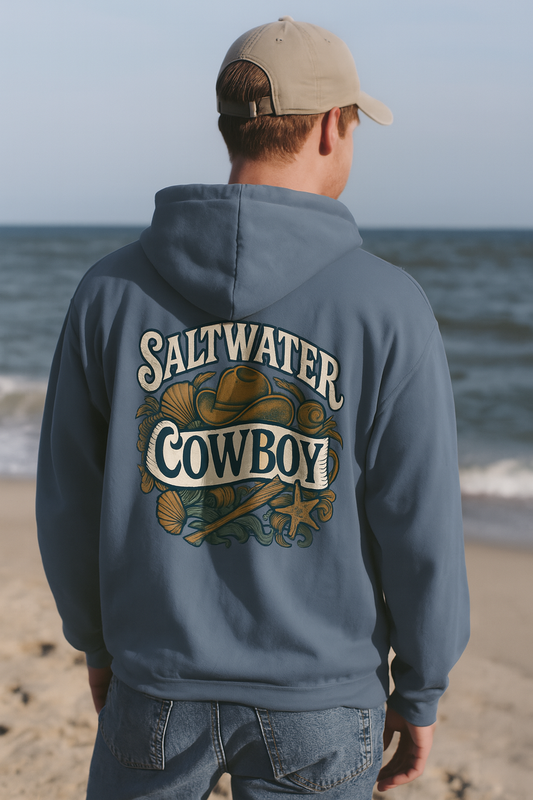 Saltwater Cowboy Beach Hoodie