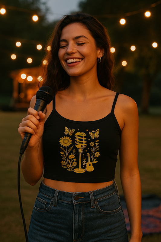 Country Music and Butterflies Tank