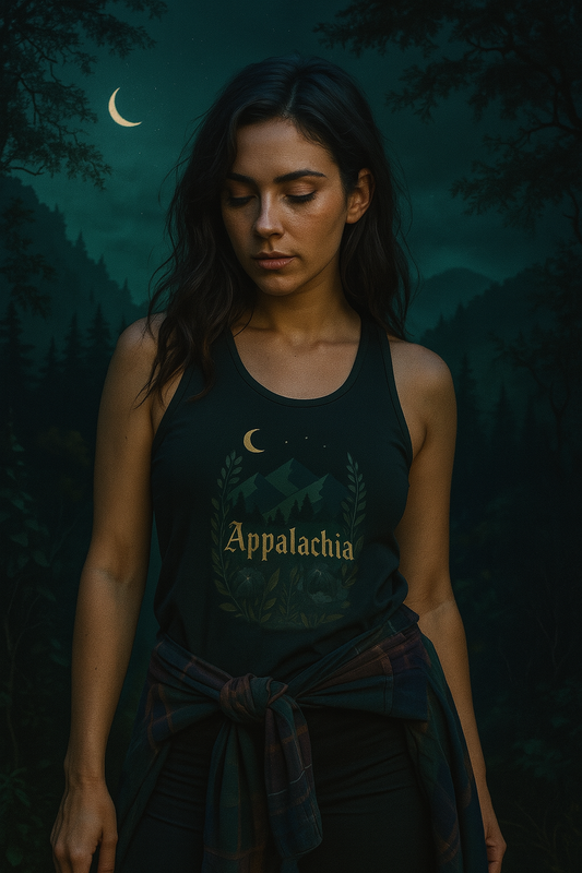 Dark Appalachia Tank 🌲🖤 | Moody Mountain Vibes