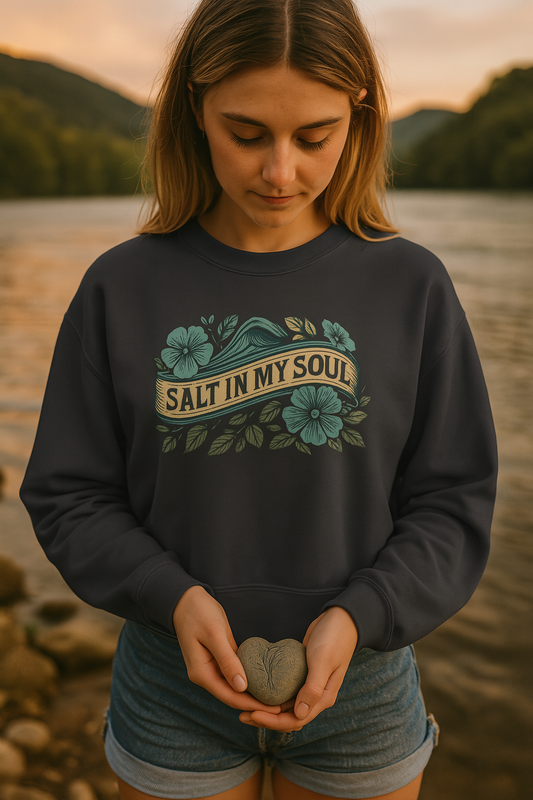Coastal Comfort Sweatshirt, Beach Lover Gift, Casual Crewneck, Summer Vibes Apparel, Unique Souvenir Hoodie, Gift for Ocean Lovers