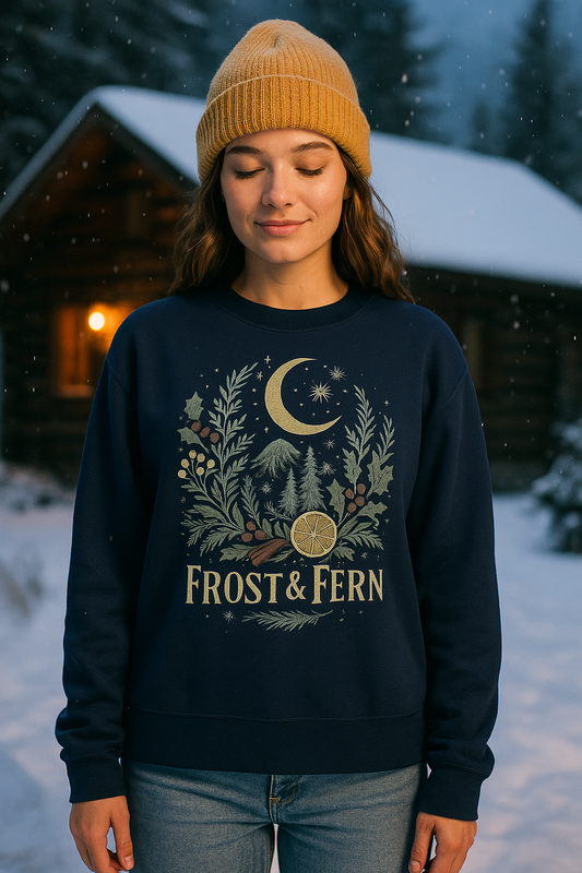 Frost & Fern Moonlit Botanical Sweatshirt