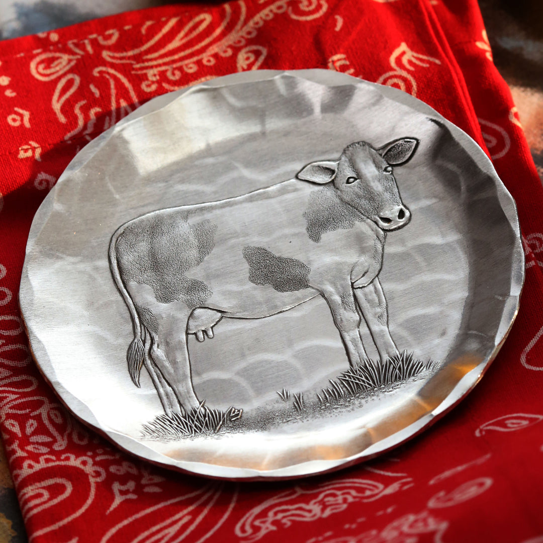Farmhouse Cow Coaster