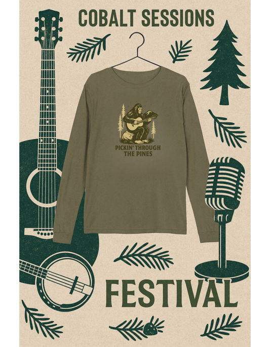 Pickin' Through the Pines Long Sleeve Tee