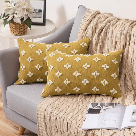 Tufted Lumbar Pillow