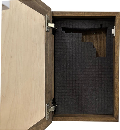 Hidden Gun Cabinet – Farmhouse Rooster Wall Art